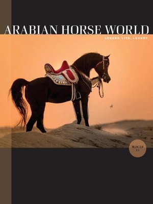 Umschlagbild für Arabian Horse World: Q1 Winter 2022